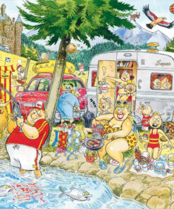 Picnic - 500 pieces Jigsaw Puzzle (47.6 cm x 34 cm)