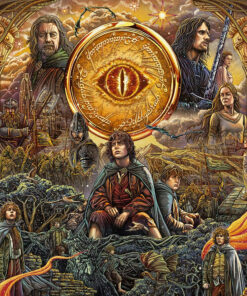 One ring to rule them all - 1000 pieces Jigsaw Puzzle (64.6 cm x 47.6cm)