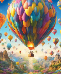 Air Balloon Bouquet - 300 pieces Jigsaw Puzzle (18 in x 12 in)