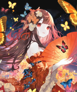 Butterfly princess - 300 pieces Jigsaw Puzzle (18 in x 12 in)