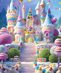 Candyland - 300 pieces Jigsaw Puzzle (18 in x 12 in)