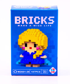 Princess Bella - Bricks by Jigsawfy (187 pieces)