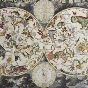 1000 Vintage Sky Map