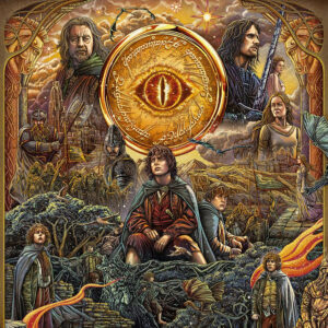 One ring to rule them all - 1000 pieces Jigsaw Puzzle (64.6 cm x 47.6cm)