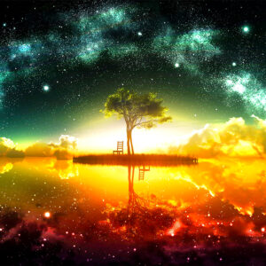 Surreal Night Sky - 1000 pieces Jigsaw Puzzle (64.6 cm x 47.6cm)