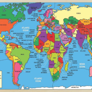 300 Compact World Map