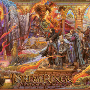 The Fellowship of the Ring - 300 pieces Jigsaw Puzzle (18 in x 12 in)