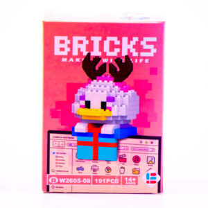 Daisy Duck - Bricks by Jigsawfy (191 pieces)