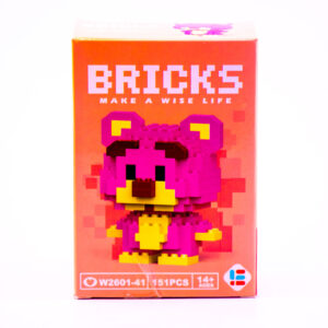 Fuchsia - Bricks by Jigsawfy (151 pieces)