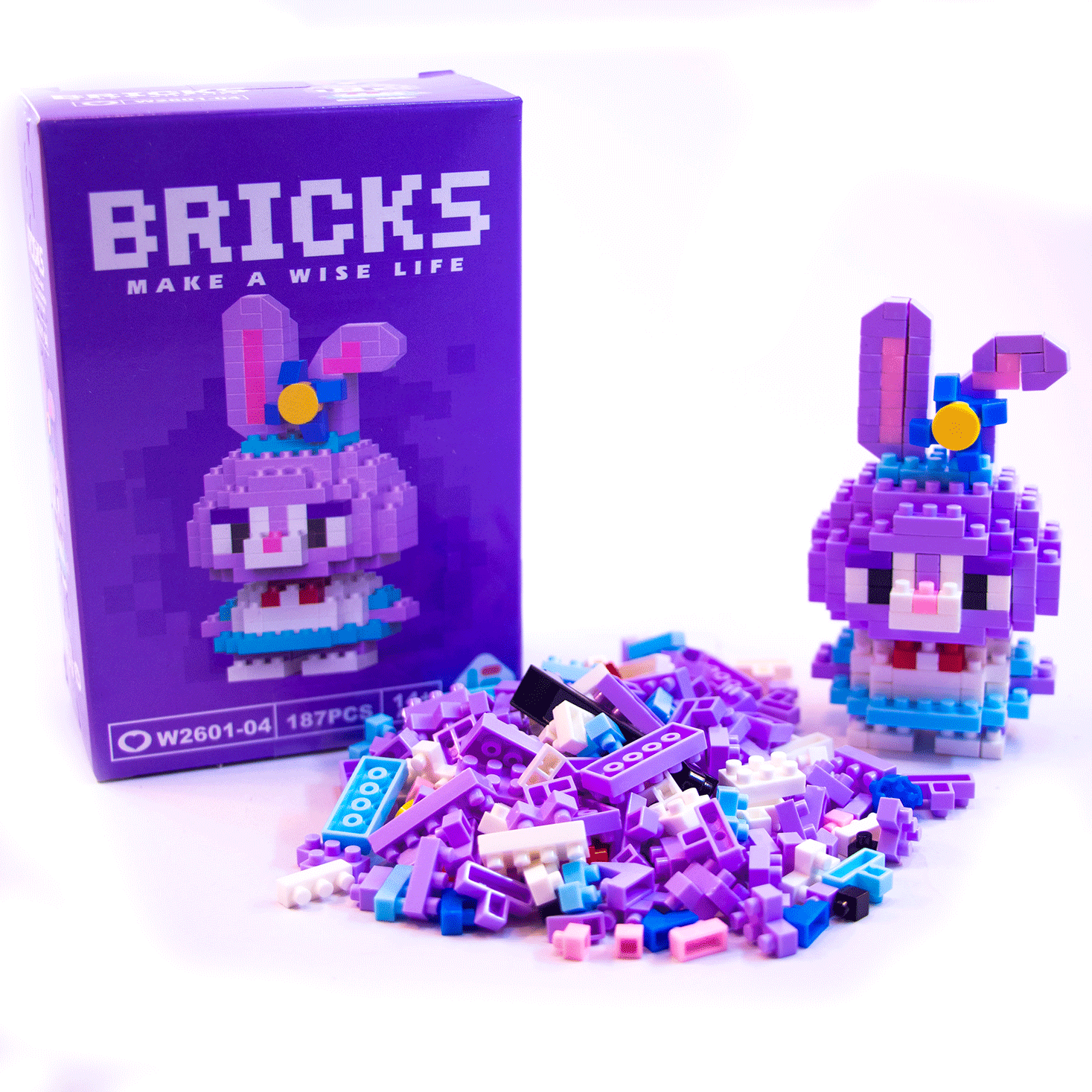 Lily - Bricks by Jigsawfy (187 pieces)