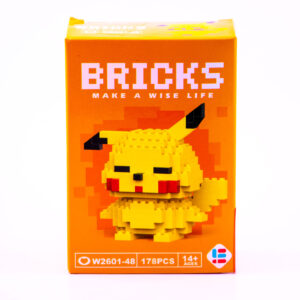 Pikachu - Bricks by Jigsawfy (178 pieces)