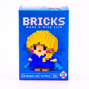Princess Bella - Bricks by Jigsawfy (187 pieces)