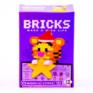Twinkle Tigger - Bricks by Jigsawfy (237 pieces)