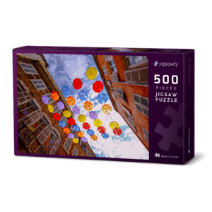 Colorful Umbrellas - 500 pieces Jigsaw Puzzle (47.6 cm x 34 cm)